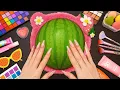 Lagu ASMR Makeup on Watermelon (No Talking)
