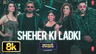 Sheher Ki Ladki 8K Song Khandaani Shafakhana Tanishk Bagchi Badshah Tulsi Kumar Diana Penty