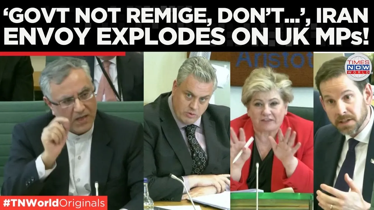 EXPLOSIVE CLASH: British MPs Gets SCHOOLED by Iranian Ambassador!