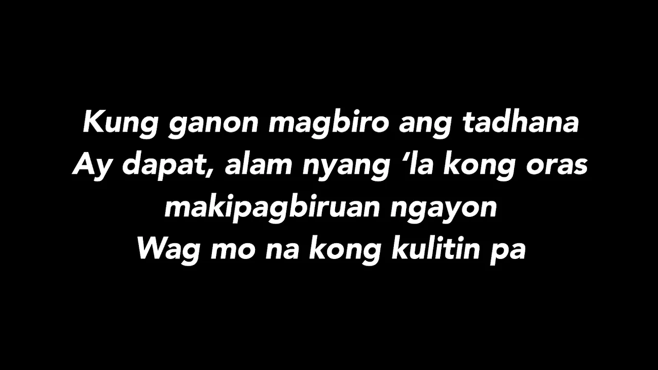 MARLBORO BLACK - Because (Lyrics)