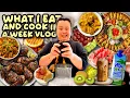 VLOG cooking at home easy meals when I m lazy what i realistically eat and cook at home weekly