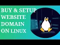 Buy a Domain and Set Up a Free HTTPS Website with Caddy on Linux