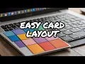 How to Create a Seamless 10x10 Card Grid in