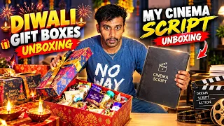 Business crackers gift box 🎁 | subscribers request | bounded cinema script unboxing | MK production
