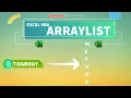 Excel VBA - ArrayList ToArray Method