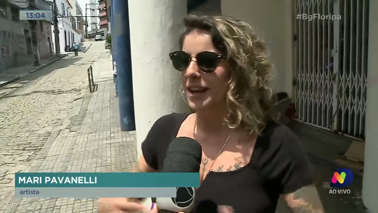 Mais de vinte painéis foram expostos no Festival 'Street Art Tour' em Florianópolis