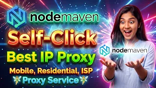 Nodemaven Review 2026 | Best Mobile Proxies | Socks5 Proxy | Adsterra self-Click Proxy Nodemaven |