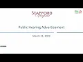Stafford Budget Director s Tax Rate Presentation 03 21 23
