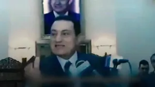 كلام مبارك عن الحرب دندنها