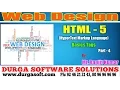 Web devlopment tutorial HTML Basic Tages Part-4 by RanjitKumar