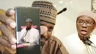 mutumin da yake tari ma sai da kasa aka fitar da shi daga masallaci tsokacin sheikh baffa hotoro 