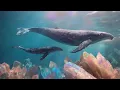 Whale Codes 174Hz - Nervous System Healing - Crystal Ocean Sounds