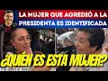LA AGRESION A LA PRESIDENTA ALEGRA A LOS BUITRES QUIEN ES LA MUJER QUE LO HIZO