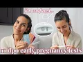 Taking Cheap Pregnancy Tests 11 DPO Faint Line or Indent