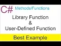 C Library and user defined