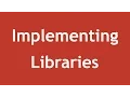 Arabic Tutorial Create Template 3 - Implementing Libraries