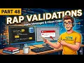 SAP RAP Validations Early Save Phase ABAP Code Cleaner Part 48