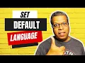 How to Set the Default Language in Notepad