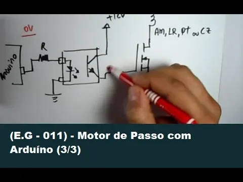 (E.G - 011) - Motor de Passo com Arduíno (3/3)