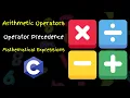 Mastering Arithmetic Operators in C Programming - A Comprehensive Guide