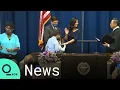 Michelle Wu is Sworn in as First Woman and First Person of Color Mayor in Boston