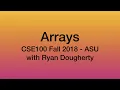 Assignment 4 Solution More Arrays - CSE100 Programming with C