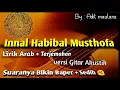 Download Lagu Lirik Innal Habibal Musthofa (Akustik merdu) | cover Adit Maulana