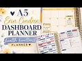Setting Up My Health Planner Erin Condren A5 Dashboard Plan With Me