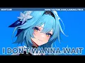 Download Lagu [NIGHTCORE X LYRICS] I Don't Wanna Wait #lyricsvideo #nightcore #JanusCLyrics