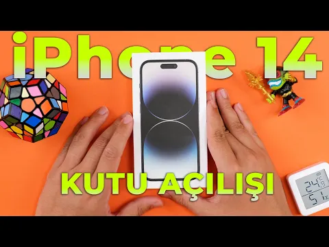 TÜRKİYE 'de KUTUSU AÇILAN İLK iPhone 14 PRO - TAA
