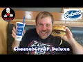 Culvers Deluxe Cheeseburger Burger - Idaho Road Trip Review