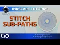 STITCH SUB-PATHS Path Effect In INSCAPE 1 3
