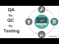 QA Vs QC Vs Testing Explained