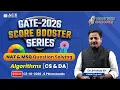 GATE 2026 CSE DA Algorithms Score Booster Series NAT MSQ Question Solving ACE Online