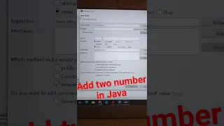 Program Add 2 Numbers in Java Using Eclipse