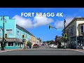 Fort Bragg 4K Driving Tour Northern California Scenic Drive Through