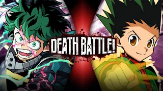 Deku Vs Gon My Hero Academia Vs Hunter X Hunter Fan Made Death Battle Trailer 