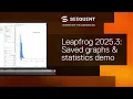 Leapfrog Geo 2025.3: Saved graphs \u0026 statistics demo