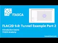 FLAC2D 9 0 Simple Tunnel Example Part 2