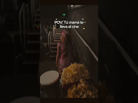POV tu mamá te lleva al cine 🦖🍿✨🥚 #minivlog #pov