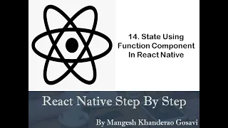 14 State Using Function Component In React Native