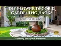 Download Lagu DIY Flower Garden Decor \u0026 Gardening Hacks 2025: Stunning Backyard Makeover with Minimalist Furniture