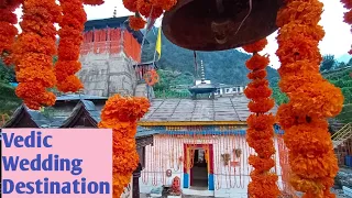 triyuginarayan temple wedding destination in uttrakhand vaman dwadashi mela vedic wedding