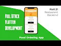 Typescript and MongoDb Backend Restaurant Repository Full Stack Flutter Part 21