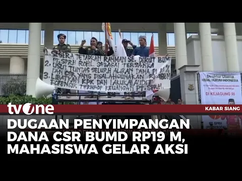 Mahasiswa Gelar Aksi Demo di Kejagung, Tuntut Berantas Korupsi