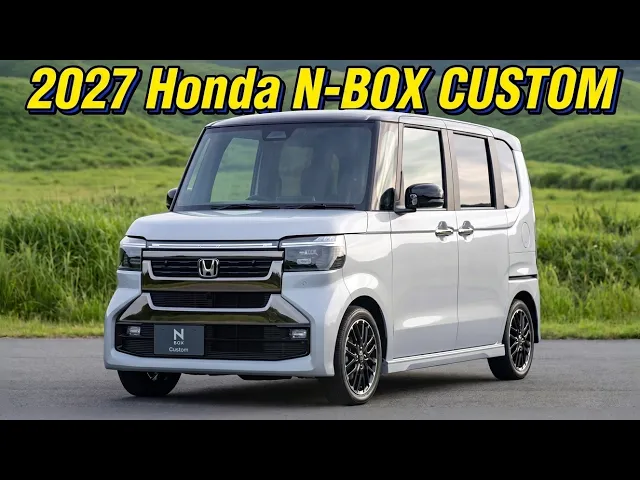 2027 Honda N-BOX CUSTOM First Look: Small Box, Big Luxury, and Turbocharged Attitude