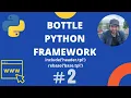 Python Bottle Web Framework - Part 2