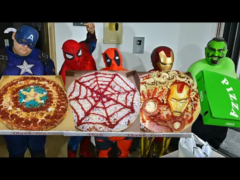 Superheroes Pizza