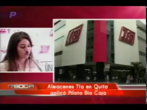 Almacenes Tía en Quito aplicó piloto Bio Caja