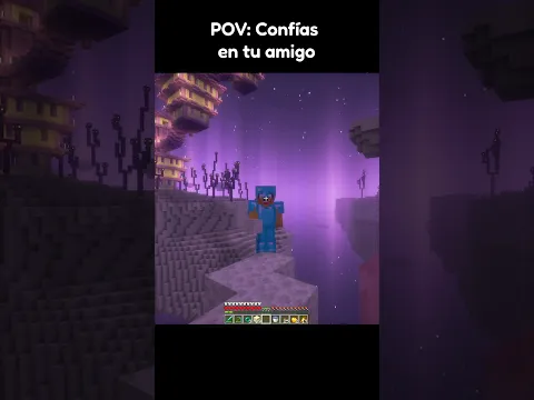 Cuando intentas Trollear a tu Amigo PRO en Minecraft 😂 #mikecrack